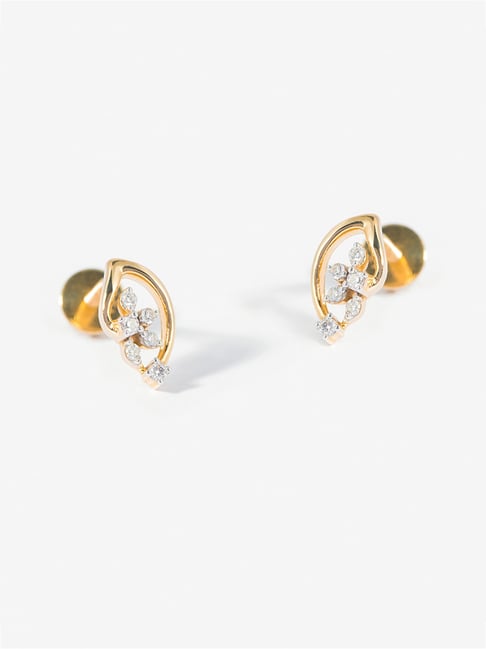 14k Yellow Gold Genuine .92 Cttw Alexandrite & Diamond Halo Stud Earrings –  Exeter Jewelers