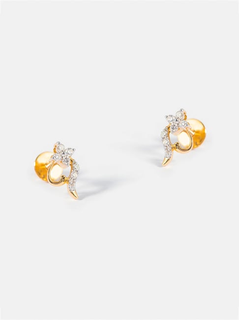 Dazzling Diamond Stud Earrings for Kids