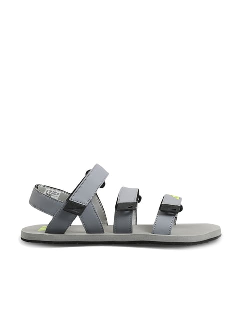 Buy Adidas Men s HENGAT ALLNU Grey Floater Sandals for Men at Best