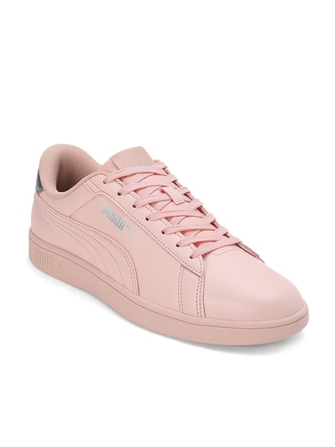 Puma Women's SMASH V1 Pink Sneakers