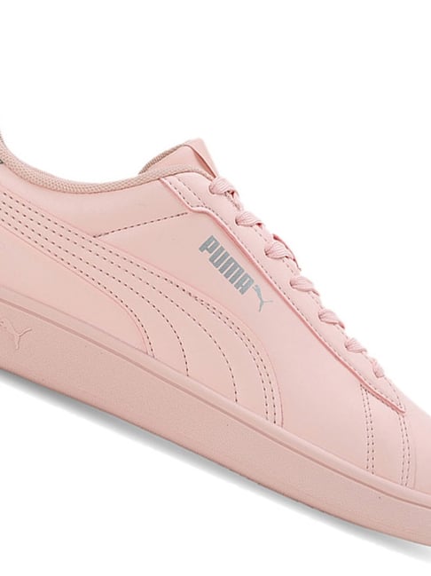 Red Puma Sneaker Rosa Puma Women's SMASH V1 Pink Sneakers