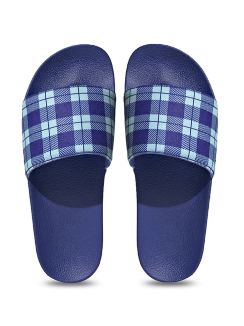 Buy Adidas Originals Men s ADILETTE Blue Slides for Men at Best