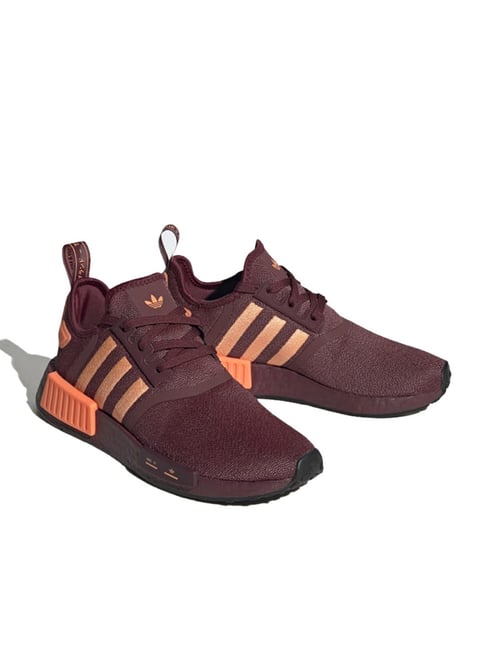 Nmd_r1 maroon outlet women's shoe