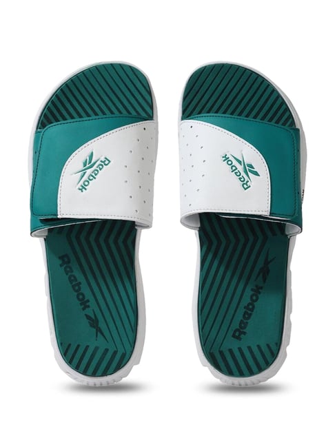 Reebok Men's Ftw Green Slides