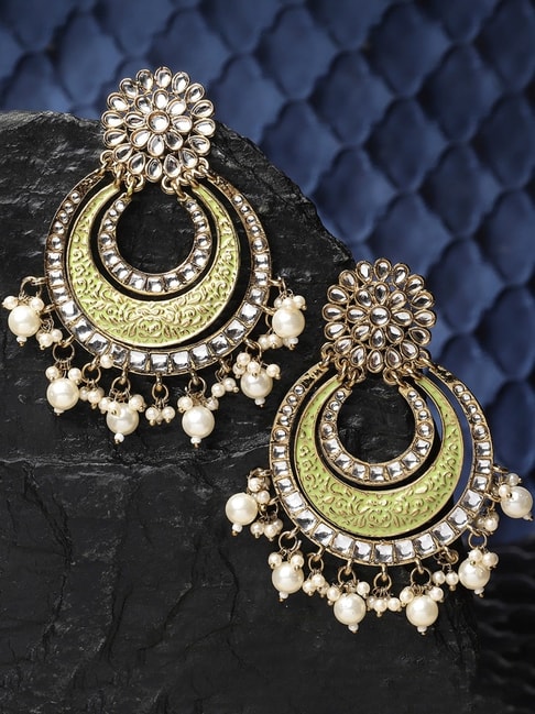 Discover 226+ wedding tanishq chandbali earrings