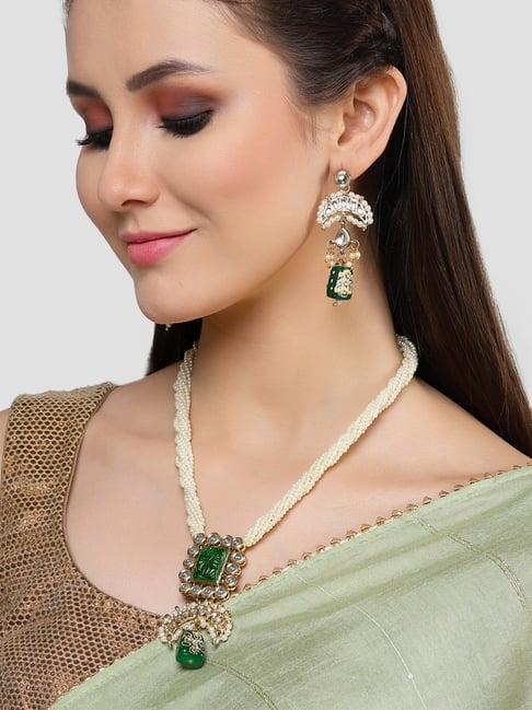 Rama Green Kiara Jewellery Set – Bling Bag