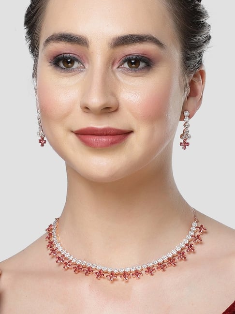 Buy Red Necklaces & Pendants for Women by Totapari Online | Ajio.com