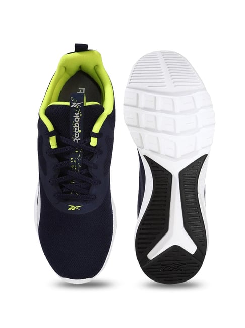 Buy Reebok Men's Amplified runner Navy Running Shoes for Men at