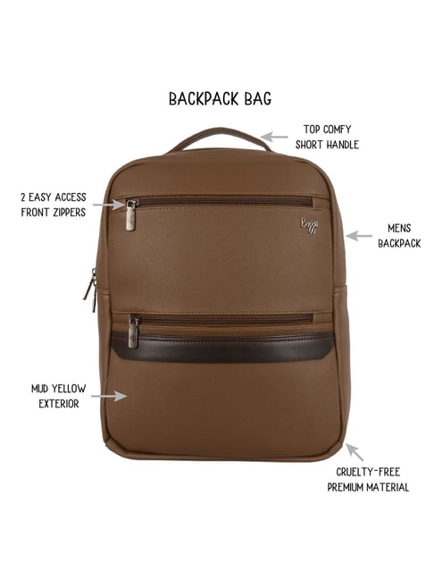 Buy Baggit Mud Solid Large Backpack Online At Best Price Tata CLiQ