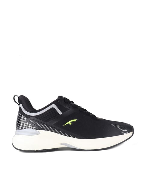 Furo by Red Chief Men Black Running Shoes