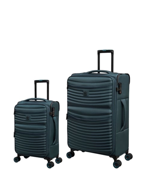 Buy It luggage Mediterranea Blue Trolley Bag 20inch 28inch Online At Best Price Tata CLiQ