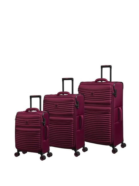 Price It Luggage Case Buy It Luggage Dark Red Trolley Bag Online