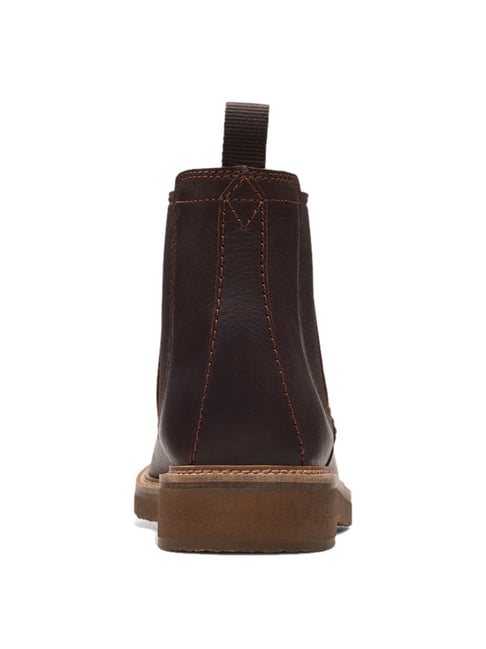 Clarks mens brown boots shops