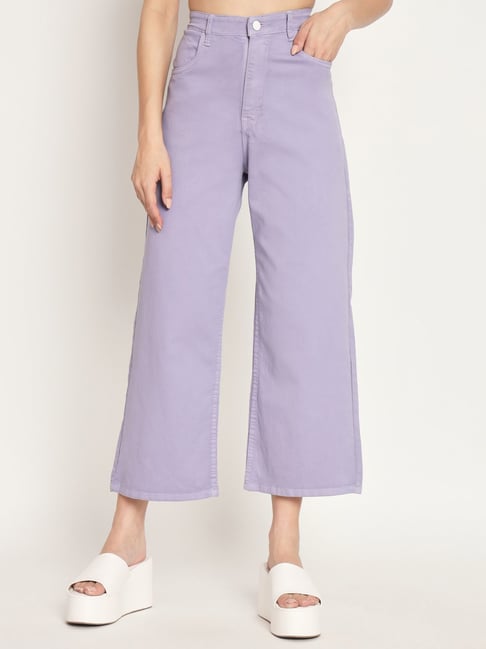 Light purple jeans hotsell