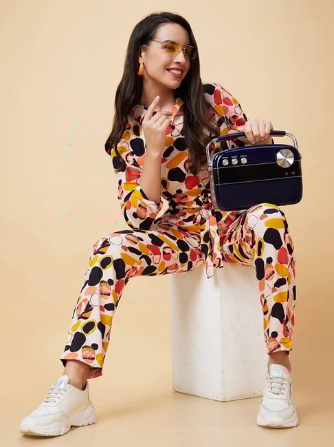 Globus Multicolor Printed Jumpsuit