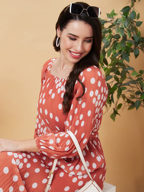 slim fit dress slacks Black Polka Dot Bandeau Felicity Midi Dress