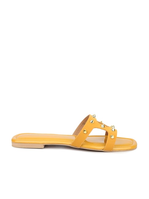 Womens best sale mustard sandals