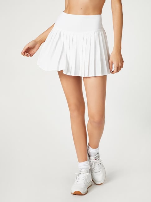 Forever 21 hot sale white tennis skirt