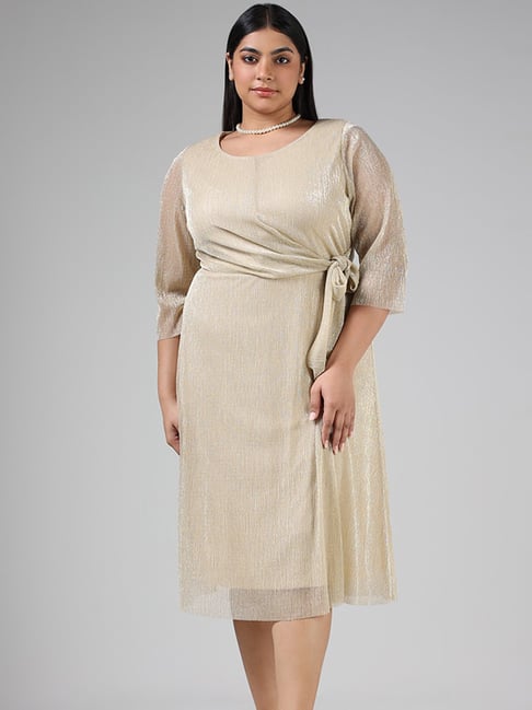 Buy LOV by Westside Black Schiffli Tiered Dress for Online @ Tata CLiQ