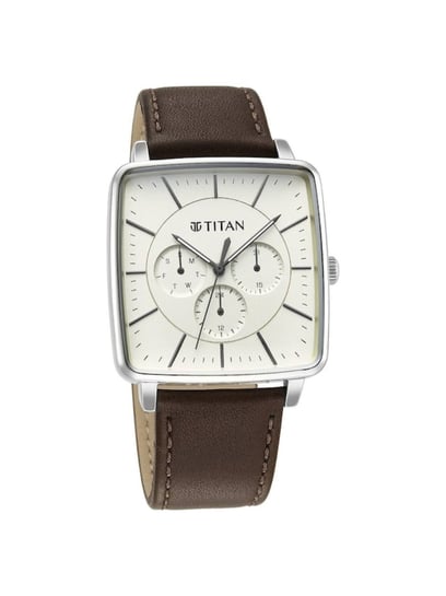 Titan mens watches outlet leather belt