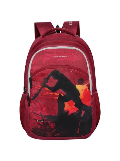 Buy Nasher Miles Cricket Backpack for Men & Women Red, 45L Online At Best  Price @ Tata CLiQ