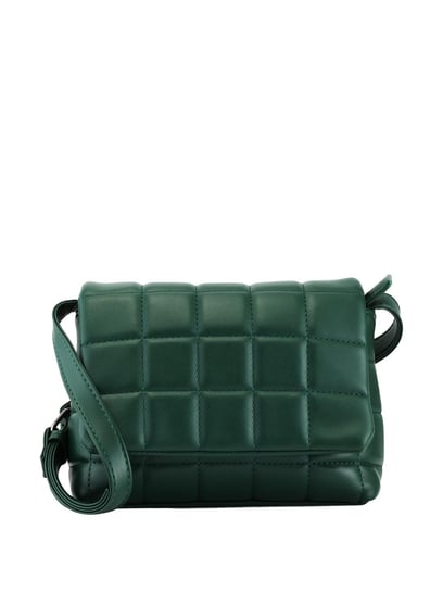 Buy Fastrack Green Quilted Small Sling Handbag Online At Best