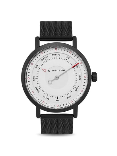 Giordano analog black discount dial men's watch