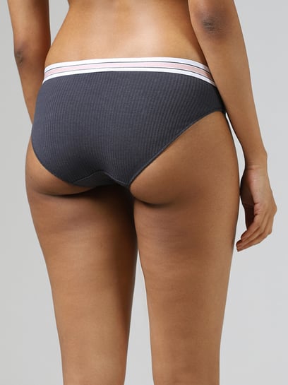 Buy Superstar by Westside Teal Bikini Ribbed Briefs Online at best price at  TataCLiQ