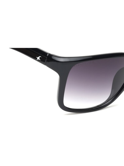 Fastrack Black Rectangular UV Protection Unisex Sunglasses