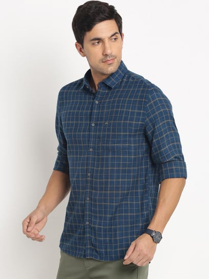 TTT MSW 23AW Standard Shirt (Blue Check)