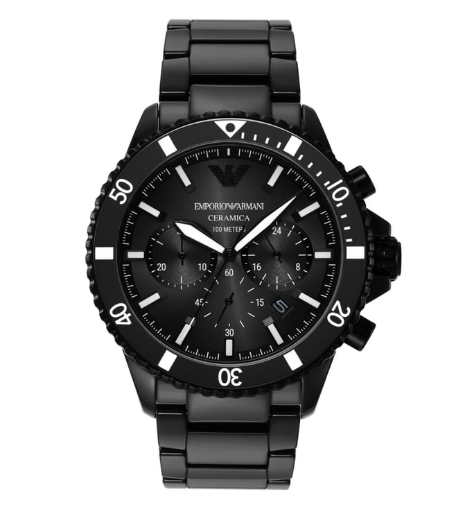 Buy Emporio Armani AR70010 Chronograph Watch for Men Online @ Tata CLiQ ...