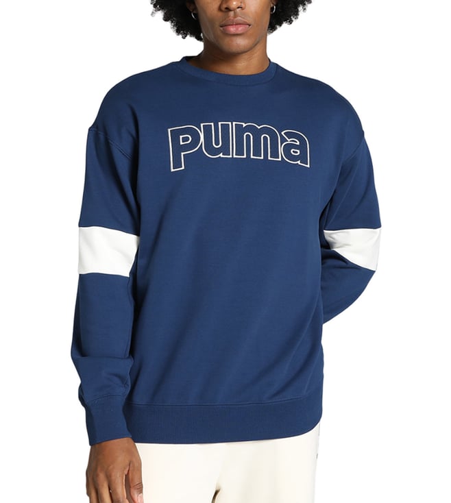 Puma retro store crew sweatshirt