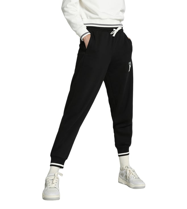 Buy Puma Black Classics Cotton Sweatpants for Women Online @ Tata CLiQ