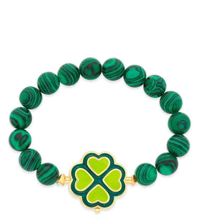 AMARA CLOVER BRACELET GREEN