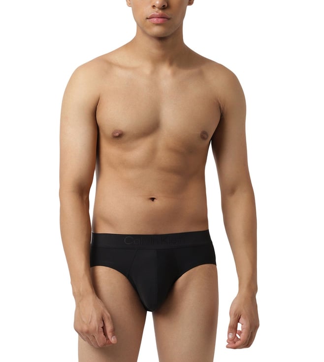 Buy Calvin Klein Underwear Black Logo Regular Fit Briefs for Men Online @ Tata  CLiQ Luxury