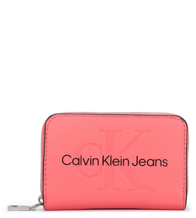 Buy Calvin Klein Sustainable Zip Around Solid Wallet - NNNOW.com