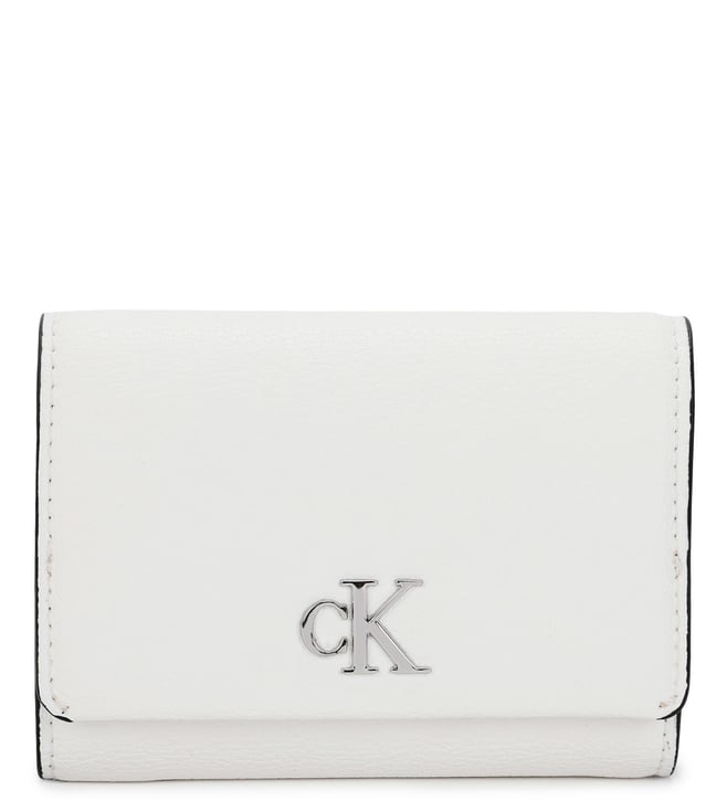 Calvin klein wallet clearance white