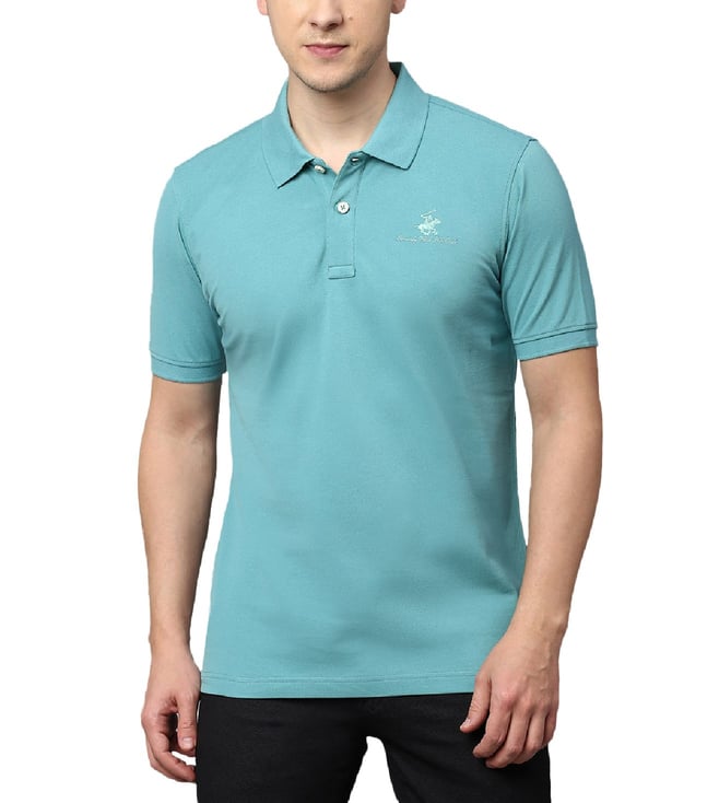 Turquoise shop polo shirt