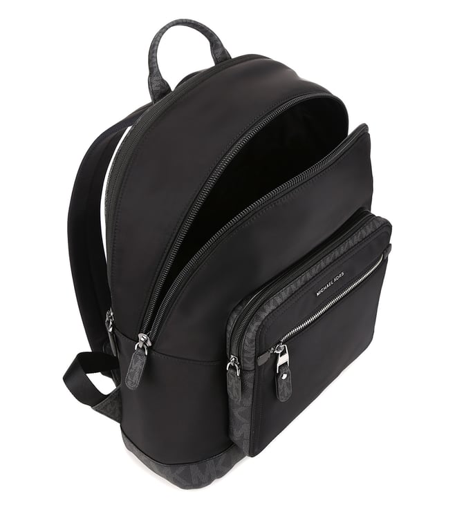 Michael Kors Black Logo Large Backpack