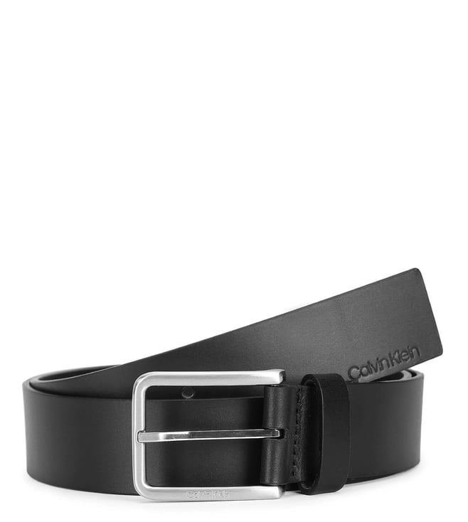 Marc Jacobs Gold Buckle Plaque Belt in Black for Men