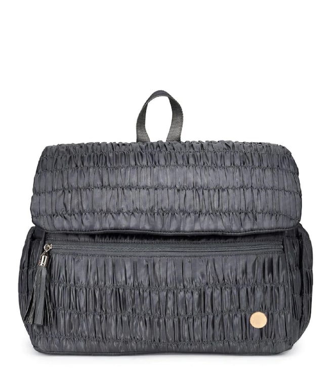 Baby Jalebi Slate Grey Dune Travel Diaper Changing Backpack With