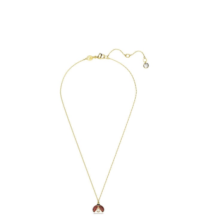 Ladybug Pendant in 18k Rose Gold and Sterling Silver