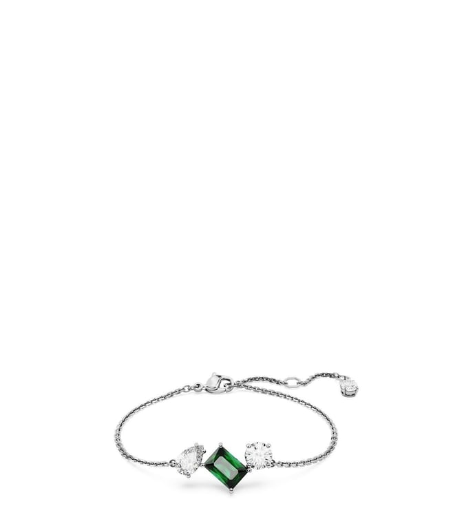 Swarovski Bracelet Mesmera vert et blanc Blanc - Montres & Bijoux Bracelets  Femme 85,00 €