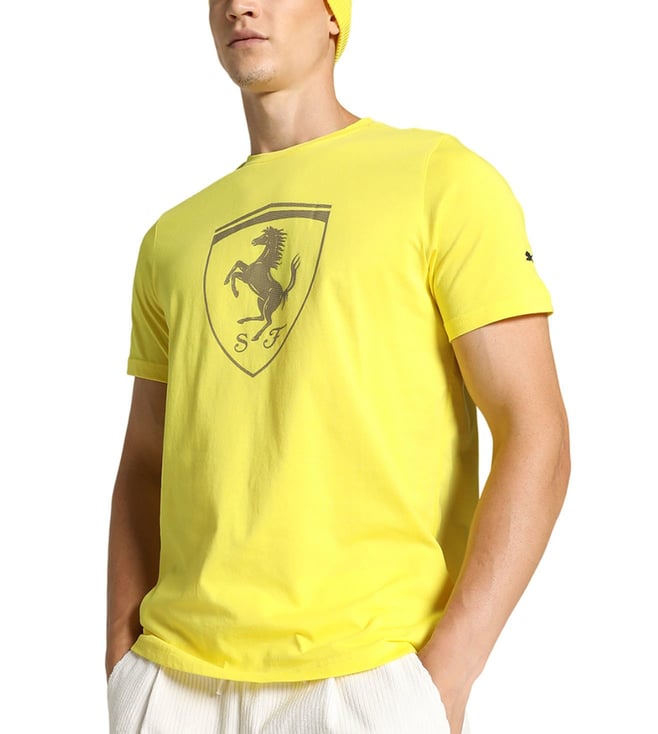 Ferrari Organic cotton T-shirt with Ferrari logo Unisex