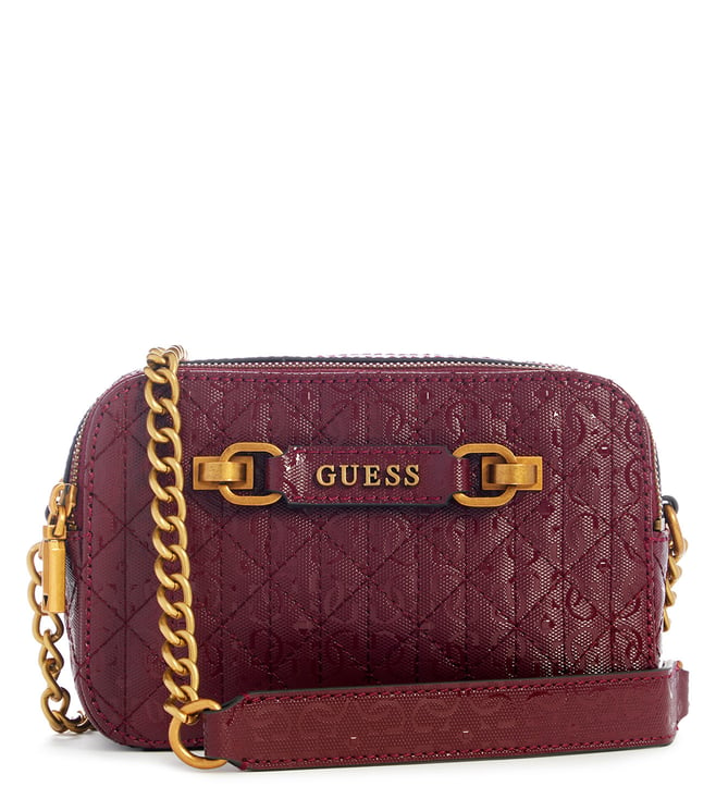 GUESS Cocoa Mcclain Mini Double Zip Cross Body Bag