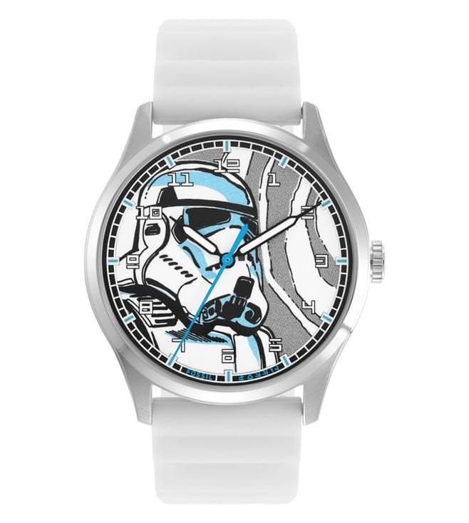 Disney Star Wars Kid's Stormtrooper White Plastic Time Teacher Watch -  20392210 | HSN