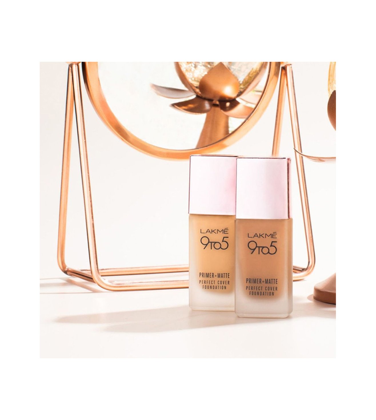 Buy Lakmé 9 To 5 Primer + Matte Perfect Cover Foundation In India