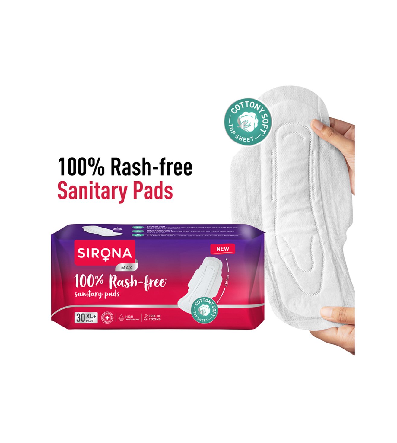 Free sanitary best sale pads