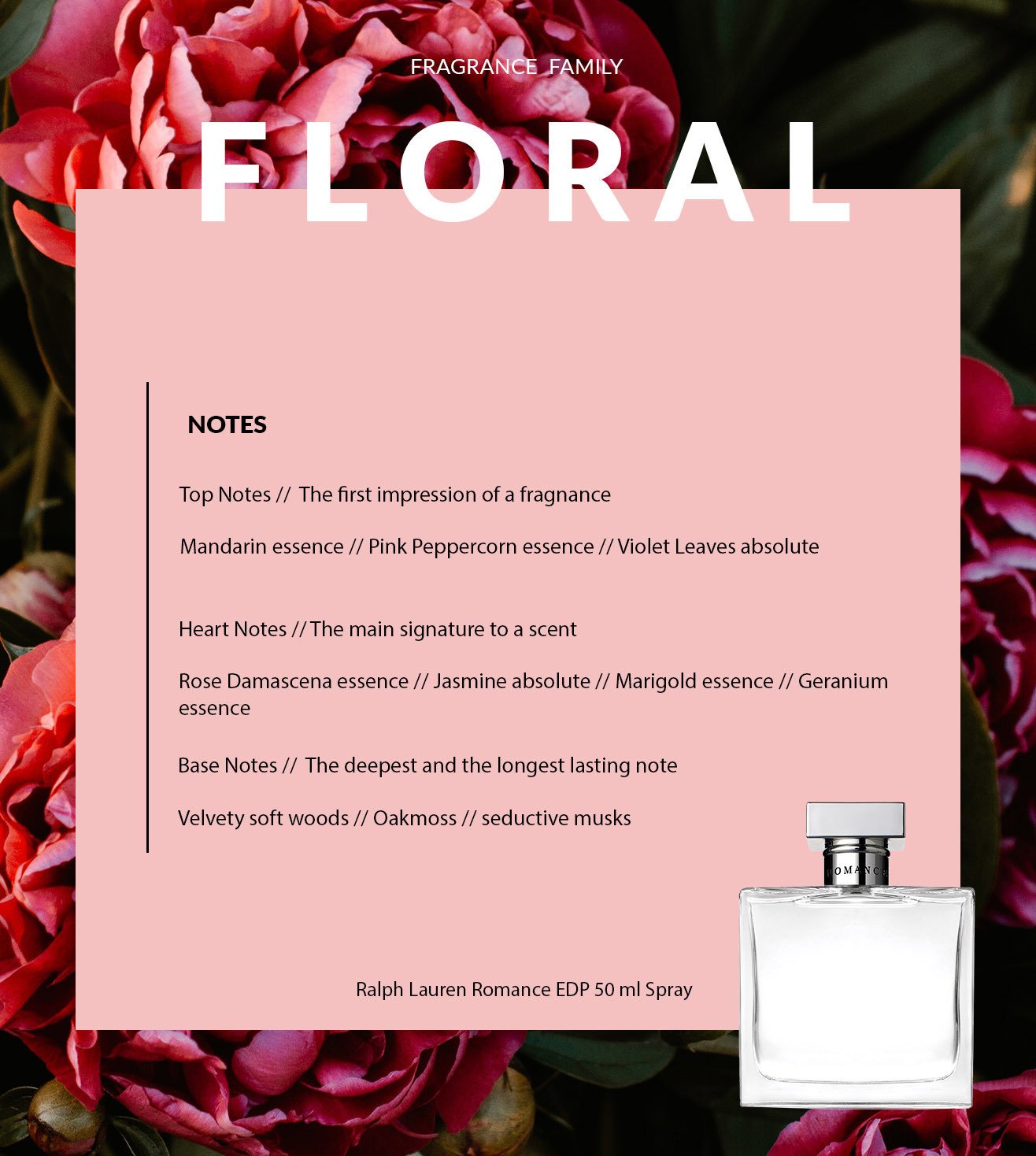 Ralph Lauren Romance Floral Eau De Women's Perfume - 1.7 Fl Oz