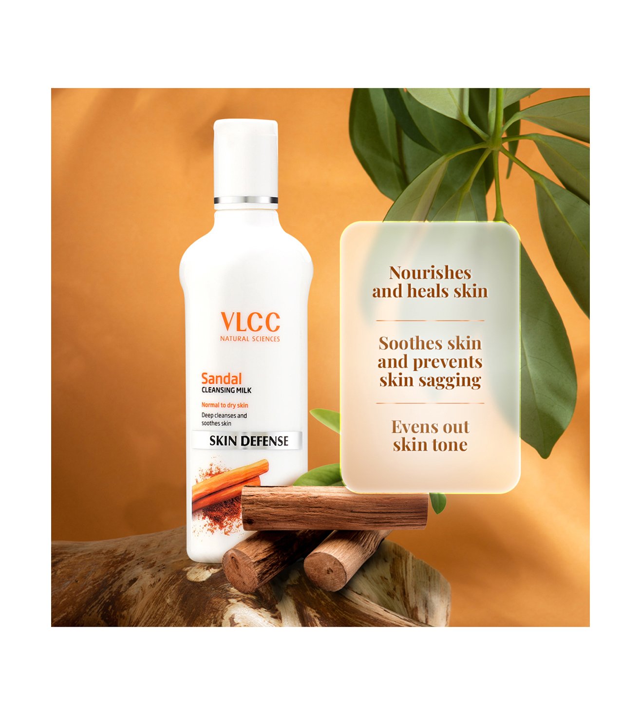 Buy online Vlcc Sandal Cleansing Milk - 100 Ml ( Pack Of 2 ) from skin care  for Women by Vlcc for ₹329 at 20% off | 2024 Limeroad.com